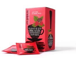 R�de B�r og Aronia B�r Te Clipper 25 breve �kologisk